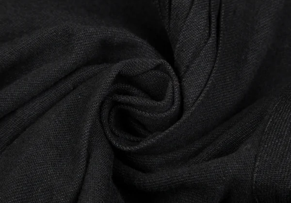 スナオクワハラsunao kuwahara ウール混フロントギャザーデザインワイドスリーブジャケット 黒M K-130962_014