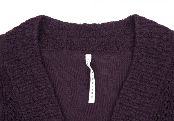 sunaokuwahara Linen Cotton Long Cardigan K-130986_004