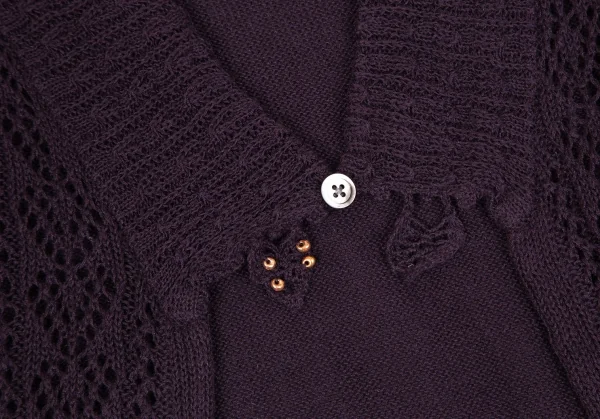 sunaokuwahara Linen Cotton Long Cardigan K-130986_005