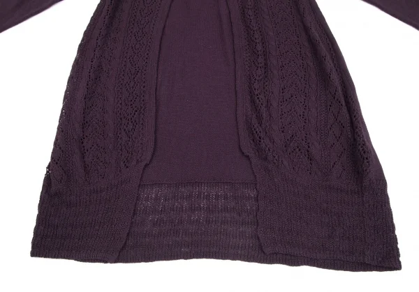 sunaokuwahara Linen Cotton Long Cardigan K-130986_008