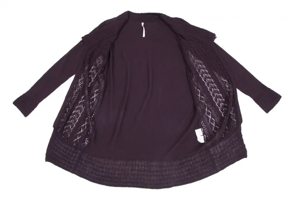 sunaokuwahara Linen Cotton Long Cardigan K-130986_009