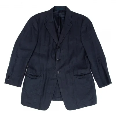 アルマーニ コレッツォーニ ARMANI COLLEZIONI リネン3Bジャケット