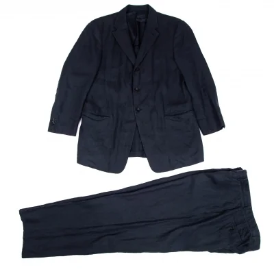アルマーニ コレッツォーニ ARMANI COLLEZIONI リネンセットアップスーツ