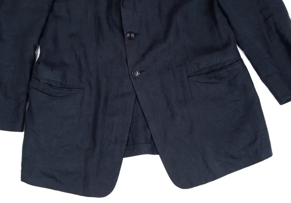 アルマーニ コレッツォーニ ARMANI COLLEZIONI リネンセットアップスーツ 紺52 K-131055_009