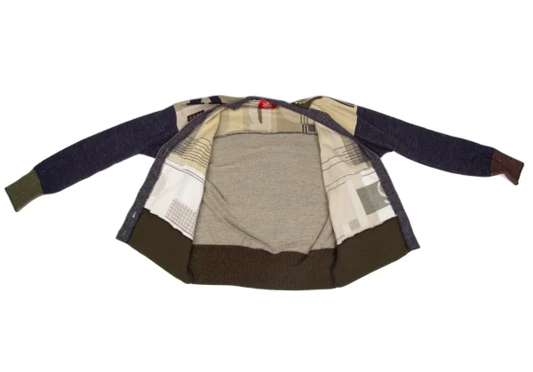 Vivienne Westwood Red Label Alphabet Pattern Knit Cardigan K-131057_010