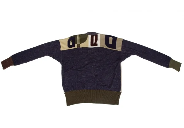 Vivienne Westwood Red Label Alphabet Pattern Knit Cardigan K-131057_011