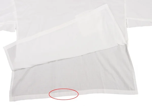 ISSEY MIYAKE Cotton Over-sized Blouse K-131065_010