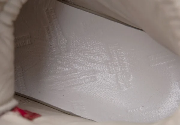 新品!メゾン マルジェラMaison Margiela 22 フューチャーハイトップレザースニーカー 赤40 1/2(25.5cm位) K-131077_012