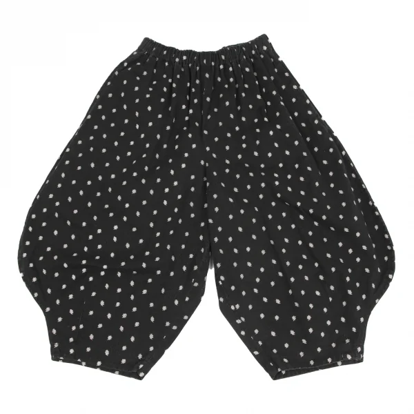 COMME des GARCONS COMME des GARCONS Cotton Dropped Crotch Pants Black XS K-131082_001