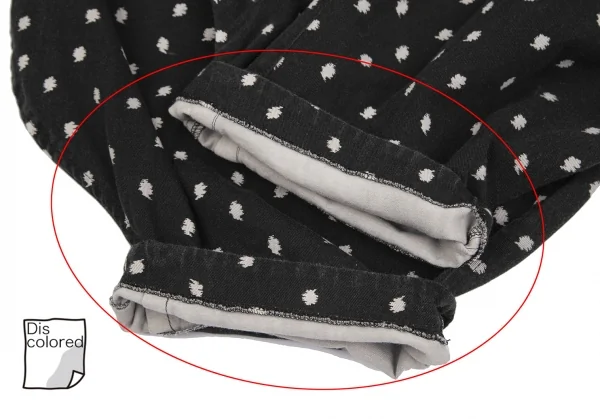 COMME des GARCONS COMME des GARCONS Cotton Dropped Crotch Pants K-131082_008