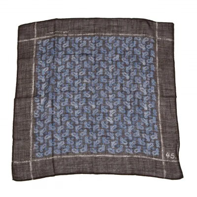 45R Paisley Dyed Handkerchief