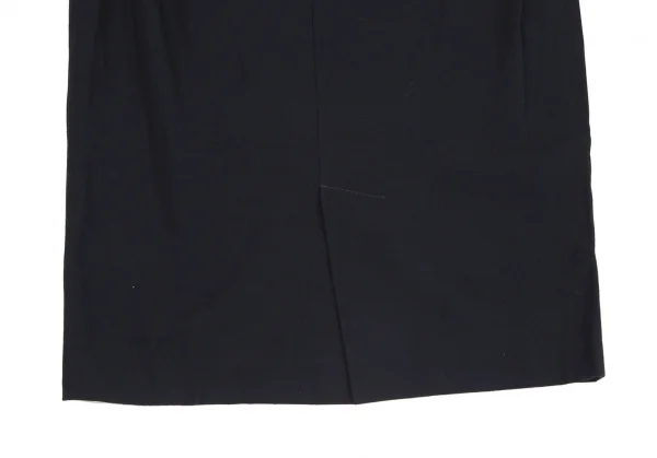 エンポリオアルマーニEMPORIO ARMANI ウールレーヨンスカート 紺58 K-131119_011