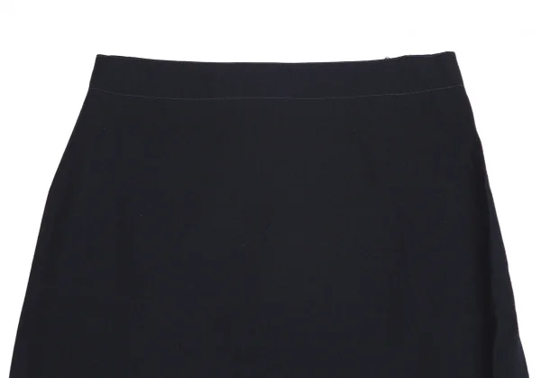 エンポリオアルマーニEMPORIO ARMANI ウールレーヨンスカート 紺58 K-131119_003