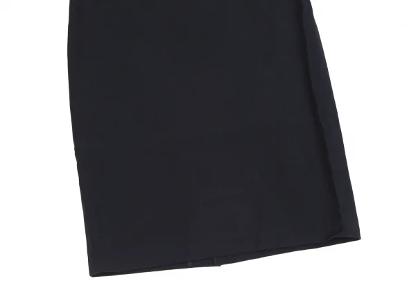 エンポリオアルマーニEMPORIO ARMANI ウールレーヨンスカート 紺58 K-131119_004