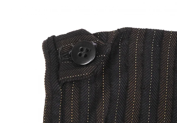 ROMEO GIGLI Stripe Weave Stretch High Waist Pants K-131120_008