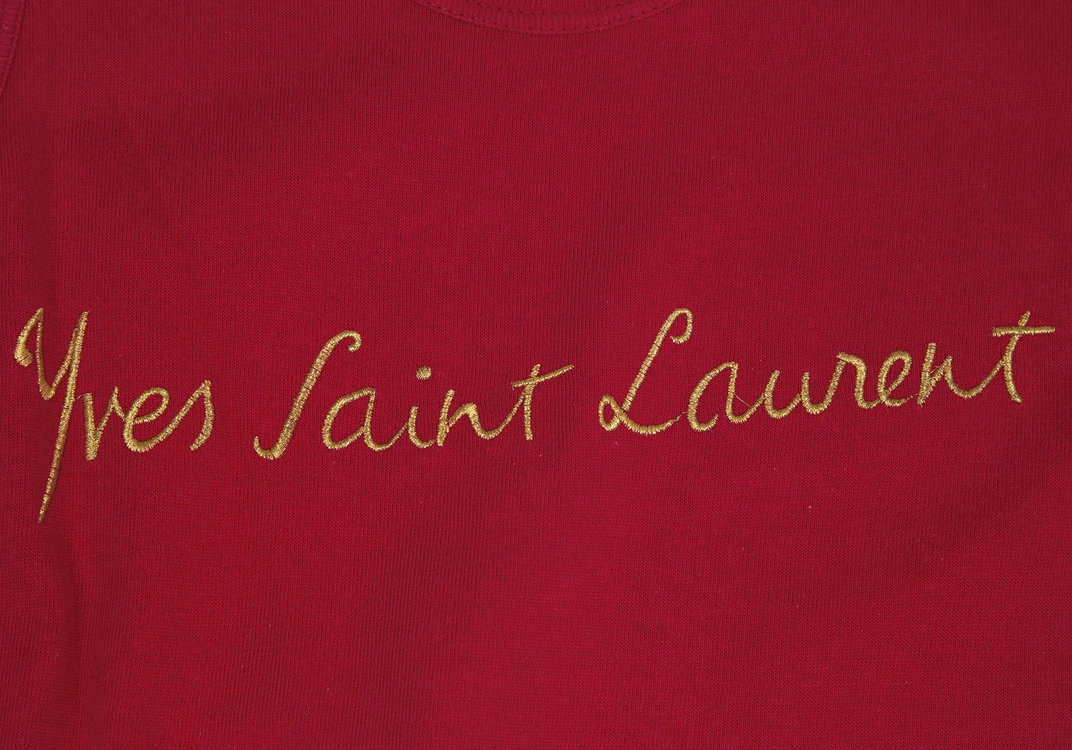 Yves Saint Laurent タンクトップ ホワイト - メルカリ