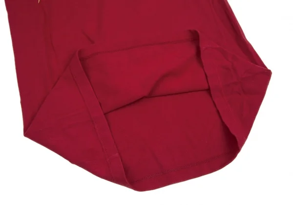 イヴサンローランYves Saint Laurent ロゴ刺繍タンクトップ 赤M位 K-131131_008