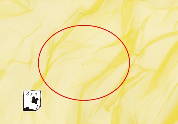 プリーツプリーズPLEATS PLEASE バイカラーシワ加工ストール 黄F K-131150_003