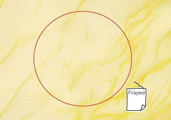 プリーツプリーズPLEATS PLEASE バイカラーシワ加工ストール 黄F K-131150_004