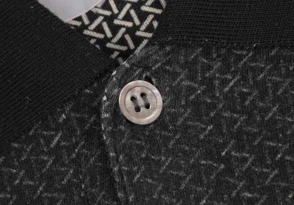 COMME des GARCONS HOMME Pattern Short Sleeve Polo Shirt K-131152_006