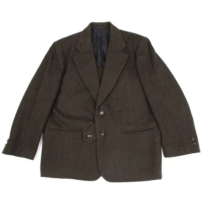 COMME des GARCONS HOMME Wool Button Design Jacket