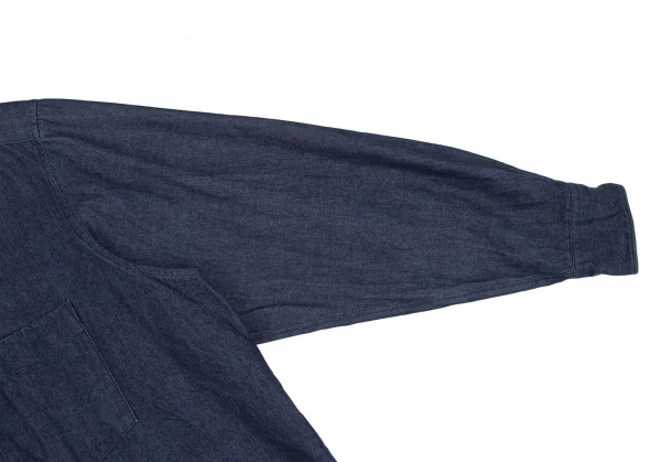 コムデギャルソンオムプリュスCOMME des GARCONS HOMME PLUS フロントジップデニムジャケット 紺L位 K-131166_008