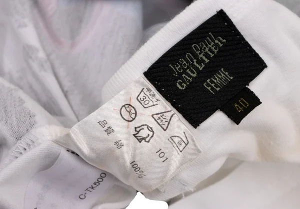 Jean Paul GAULTIER FEMME Torso Painting T-Shirt K-131200_020