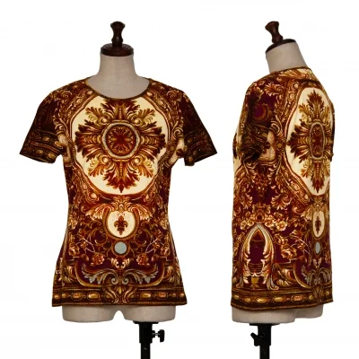 Jean-Paul GAULTIER FEMME Baroque Printed T Shirt