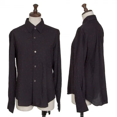 robe de chambre COMME des GARCONS Floral Long Sleeve Shirt