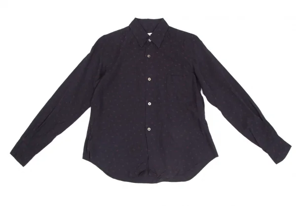 robe de chambre COMME des GARCONS Floral Long Sleeve Shirt K-131228_002