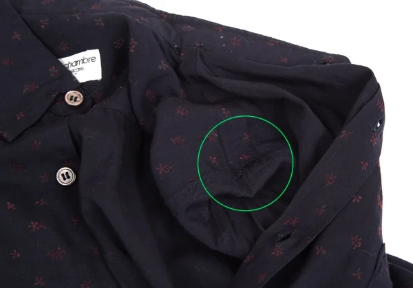 robe de chambre COMME des GARCONS Floral Long Sleeve Shirt K-131228_004