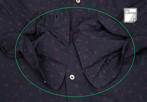 robe de chambre COMME des GARCONS Floral Long Sleeve Shirt K-131228_010