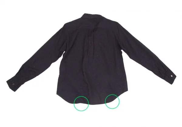 robe de chambre COMME des GARCONS Floral Long Sleeve Shirt K-131228_013