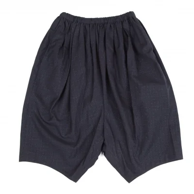 COMME des GARÇONS BLACK サルエルパンツグレンチェック BLACK COMME des GARCONS ブラック コムデギャルソン 21AW