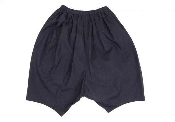 コムデギャルソンCOMME des GARCONS ラメグレンチェックサルエル