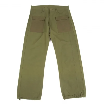 Y's Bi-colour Pocket Design Pants
