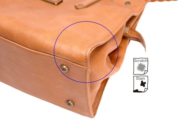 ケイトモスフォーロンシャンkate moss for LONGCHAMP レザーロゴプレートハンドバッグ キャメル K-131287_008