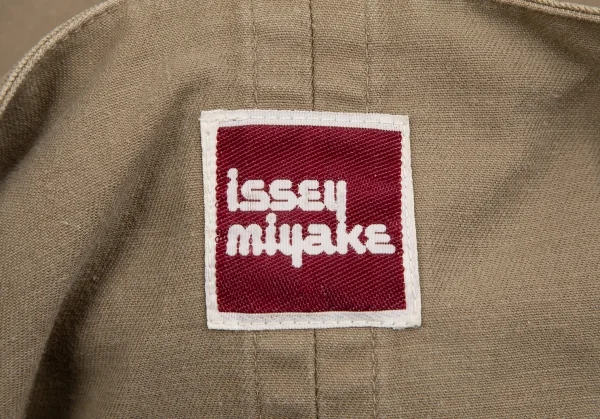 ISSEY MIYAKE Cotton Twill Collarless Jacket K-131327_020