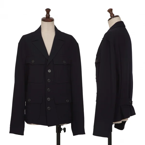 Y's Wool Flap Pocket Jacket & Pants K-131368_002