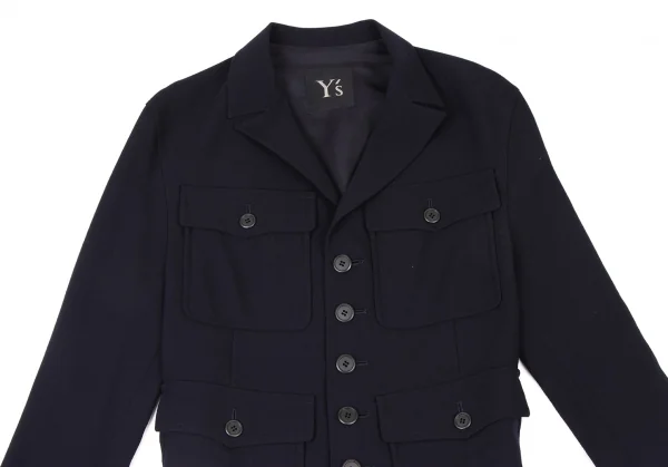 Y's Wool Flap Pocket Jacket & Pants K-131368_004