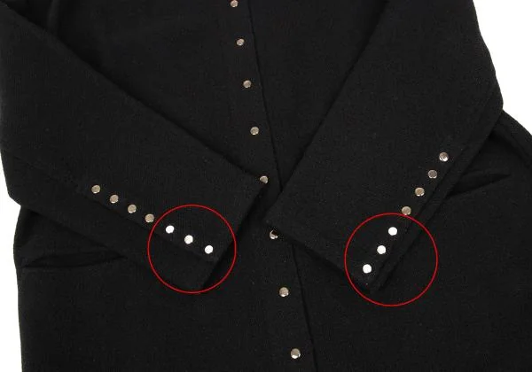 Y's Wool Snap Multi Button Coat K-131372_007