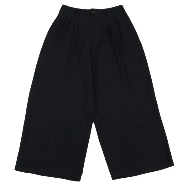 Y's Tuck Wide Pants Navy S K-131386_001