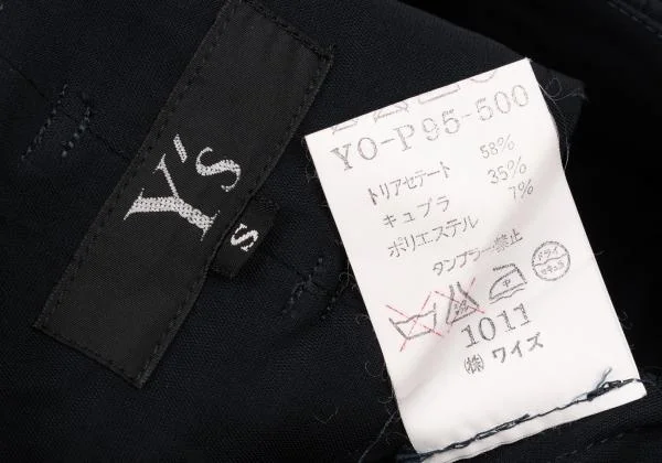 Y's Tuck Wide Pants K-131386_020
