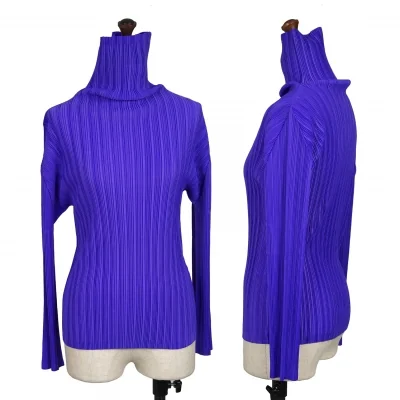 PLEATS PLEASE Turtle Neck T Shirt