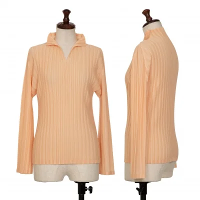 PLEATS PLEASE Pleated Skipper Long Sleeve Shirt