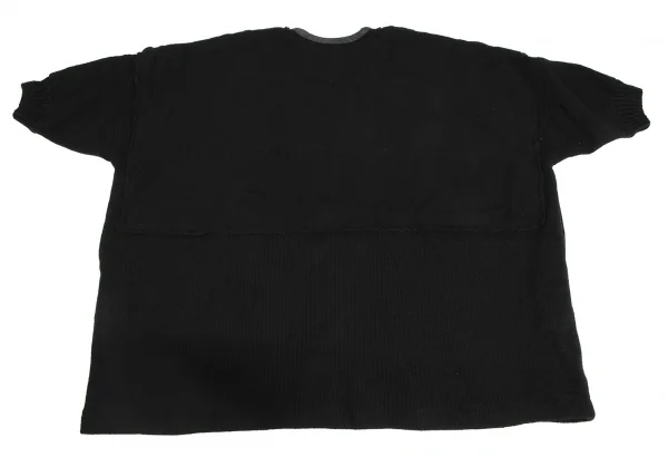 tricot COMME des GARCONS Wool Nylon Rib Knit Coat K-131569_014