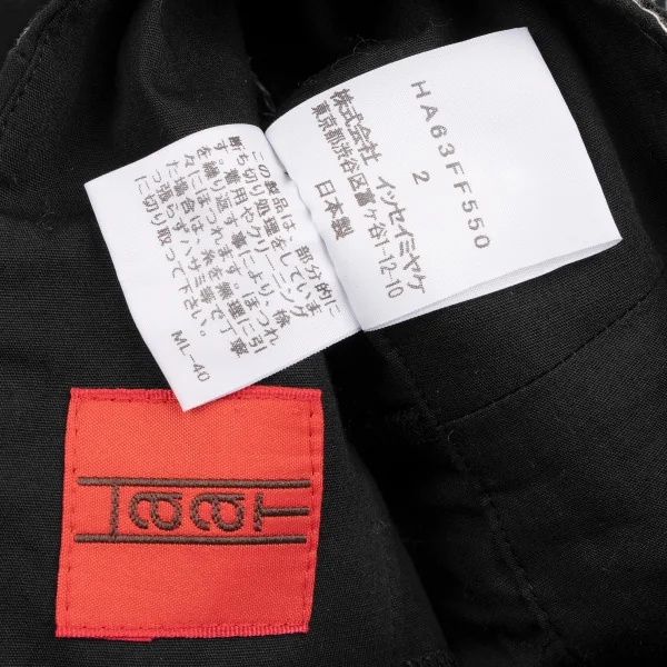 ISSEY MIYAKE HaaT Cotton Tape Pasting Circle Embroidery Wide Pants K-131592_013