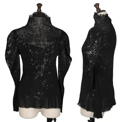 ISSEY MIYAKE A-POC INSIDE Splash Printed Mesh T Shirt