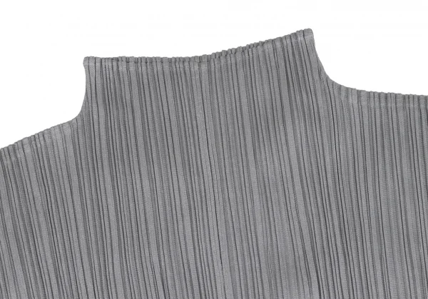 プリーツプリーズPLEATS PLEASE ハイネック長袖カットソー グレー3 K-131616_004