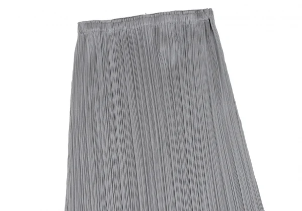 プリーツプリーズPLEATS PLEASE プリーツAラインスカート グレー2 K-131617_003